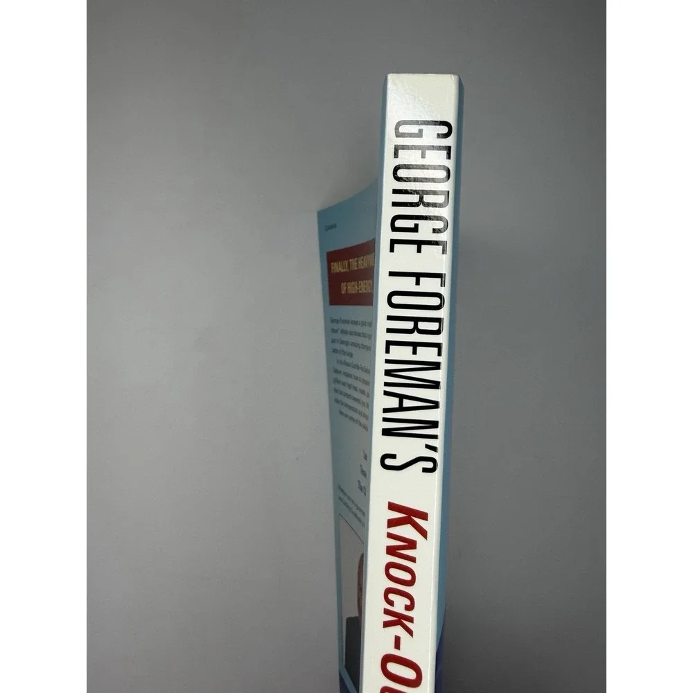 George Foreman Knock-Out-The-Fat Barbecue Cookbook Paperback Villard 1996